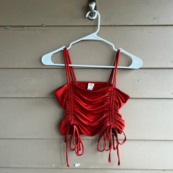 Urban Outfitters Burnt Orange Crop Top - Size M - Picture 1 of 5